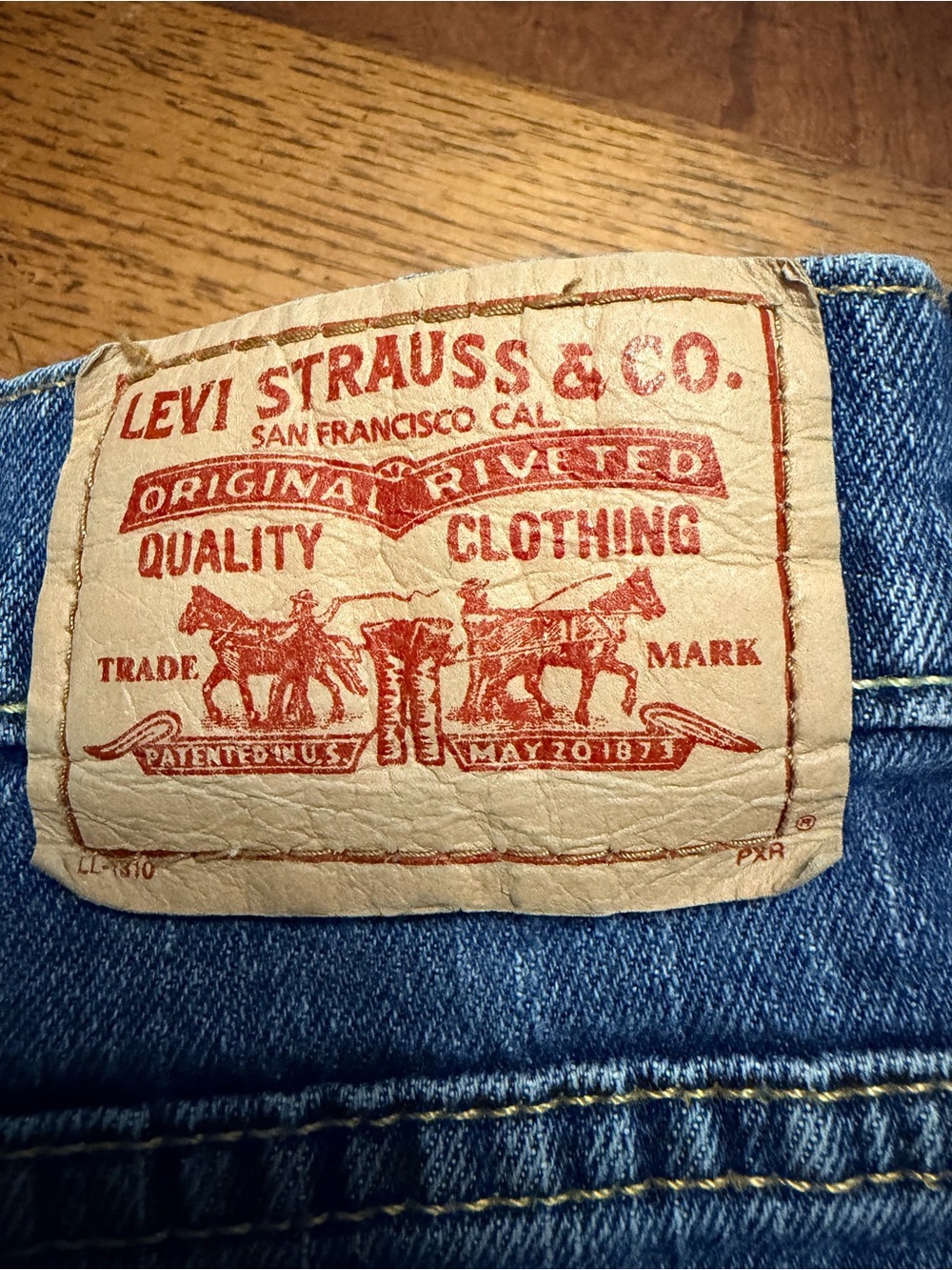 Levi's Women's Blue Bootcut Jeans - Classic Levi Strauss Denim